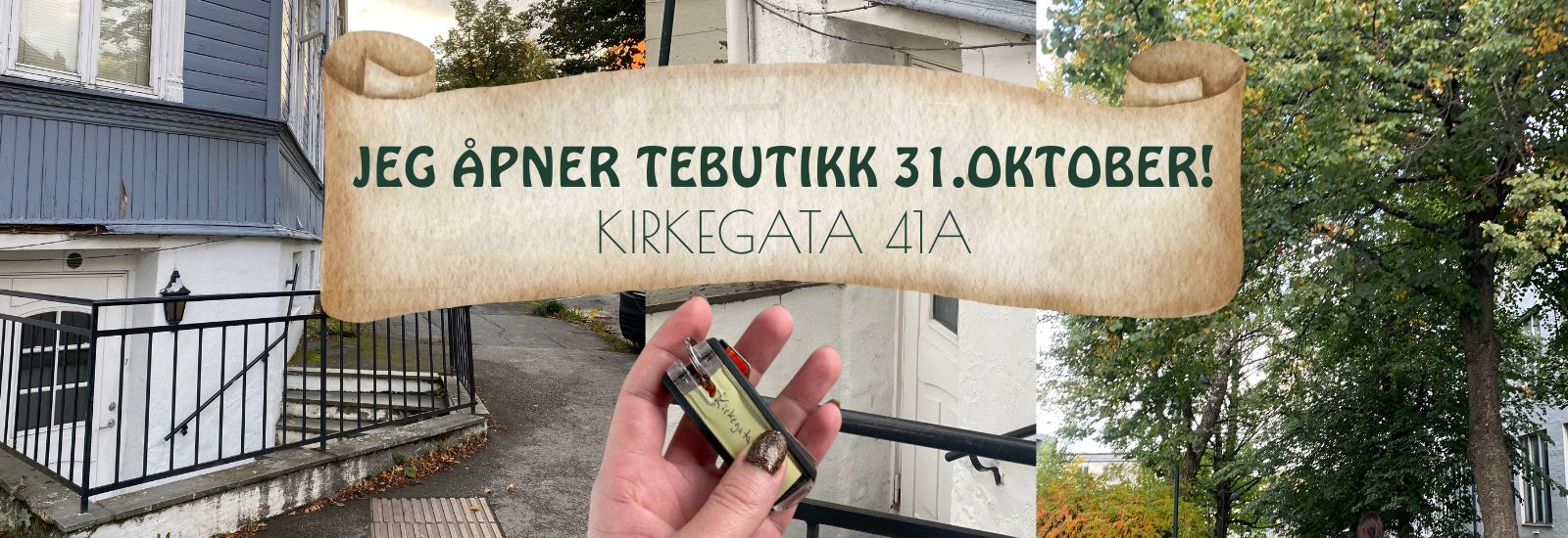 Broks Tea &Aring;pner i Trondheim!